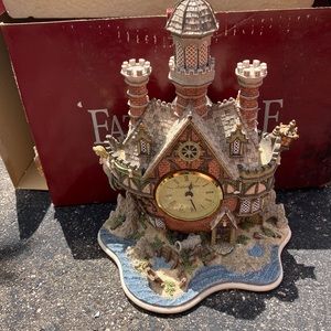 Father time clock mantle piece by Jon Herbert